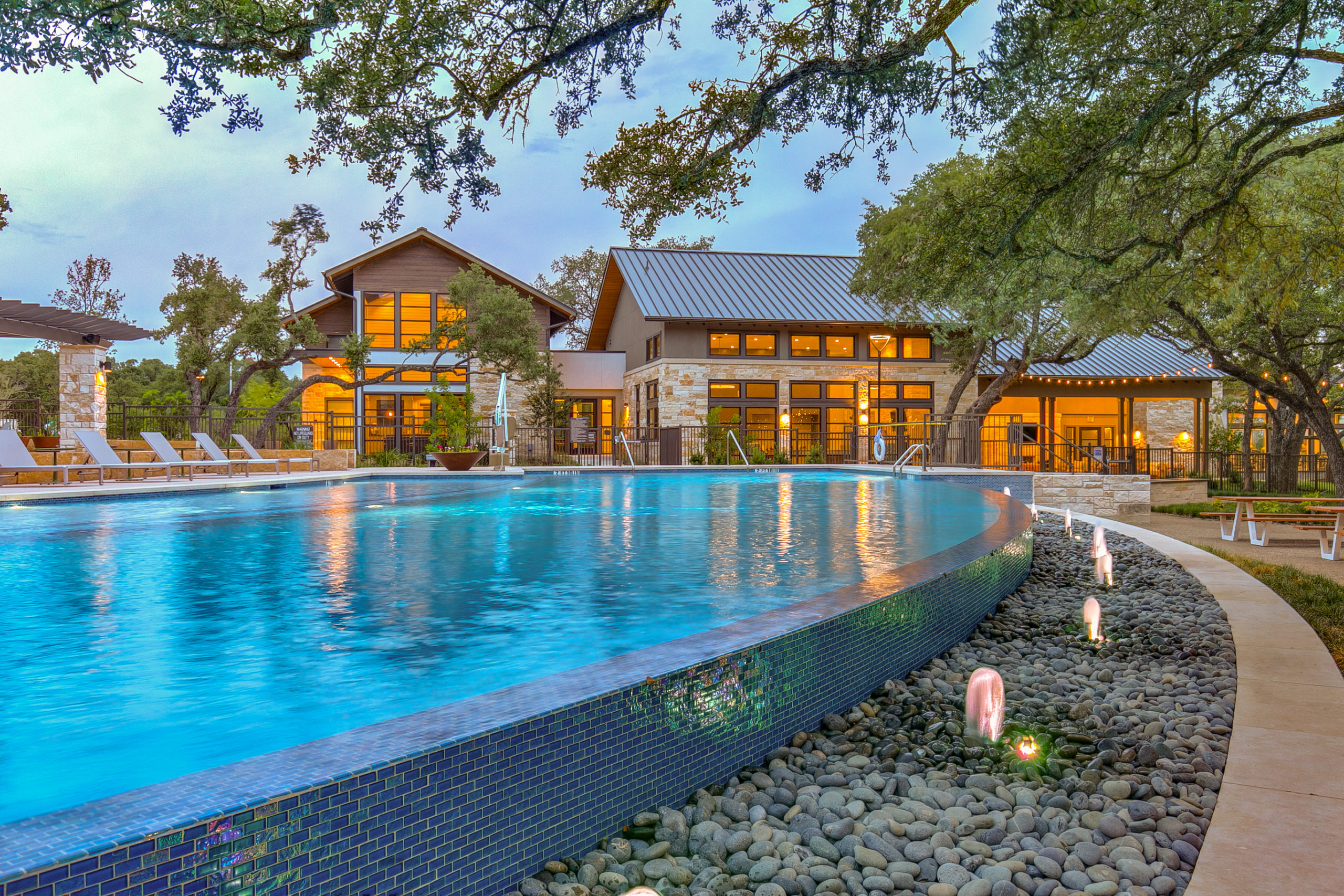 Map with different funds and projects in Austin, Texas