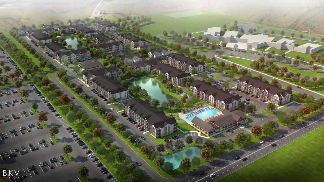 Hundreds of apartments are coming to Fast-growing Manor.